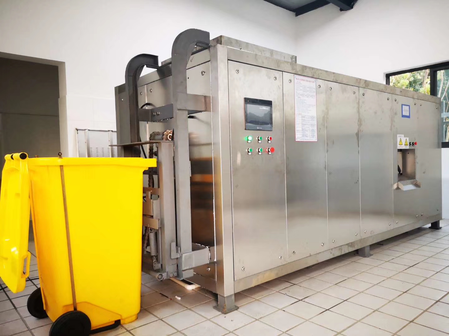 50噸廚余垃圾處理設(shè)備-無錫市公安局